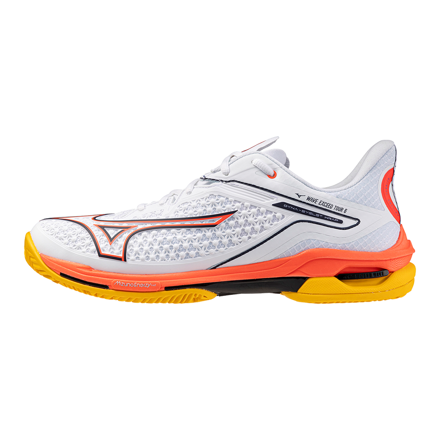 Mizuno WAVE EXCEED TOUR 6 CC White/Fiery Coral 2/Citrus
